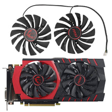 Load image into Gallery viewer, 95MM PLD10010S12HH Video Card Fan For MSI GTX 960 970 960 1060 RX570 GAMING X  Graphics Card Replacement Cooling Fan
