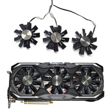 Load image into Gallery viewer, Original 87MM GA92S2U DC 12V 0.46A Cooler Fan Replace For ZOTAC GeForce GTX 1070 1070Ti 1080 AMP EXTREME Graphics Card Fans
