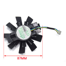 Load image into Gallery viewer, Original 87MM GA92S2U DC 12V 0.46A Cooler Fan Replace For ZOTAC GeForce GTX 1070 1070Ti 1080 AMP EXTREME Graphics Card Fans