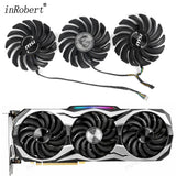 Original 87MM PLD09210B12HH Video Card Fan For MSI GeForce RTX 2080 2070 2080 Ti DUKE Graphics Card Replacement Cooling Fan