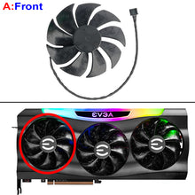 Load image into Gallery viewer, 87mm PLD09220B12H Graphics Card Fan For EVGA RTX 3070 3080 Ti 3090 FTW3 ULTRA GAMING GPU Cooler