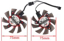 Cargar imagen en el visor de la galería, 75MM TH8015S2H-PAB03 Video Card  Fan For Gainward GTX 1630 1650 D6 Ghost GTX16030 GTX1650 Graphics Card Cooling Fan