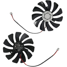 Load image into Gallery viewer, 85MM HA9010H12F-Z GTX1650 2Pin Video Card Fan For MSI GeForce GTX 1650 AERO ITX 4G OC Graphics Card Replacement Cooling Fan
