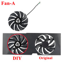 Load image into Gallery viewer, 85MM DIY PLA09215B12H 12V 4pin RTX3080 GPU Fan For Lenovo RTX3070 RTX3080 RTX3090 Graphics Card Replacement Fan