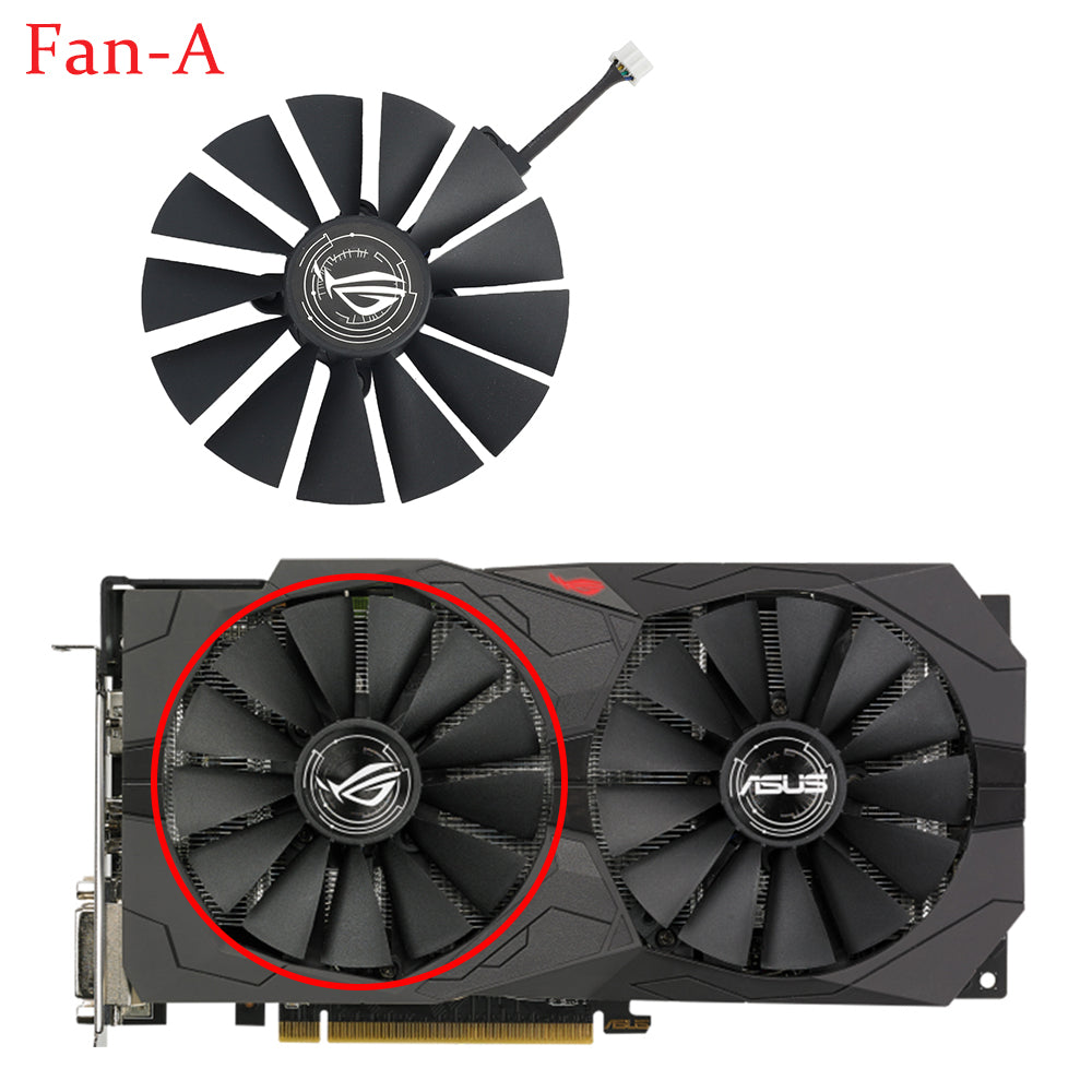 T129215SM 95mm Graphics Card Cooling Fan For ASUS STRIX RX 470 580 570 GTX 1050Ti 1070Ti 1080Ti Gaming Video Card Cooling Fan