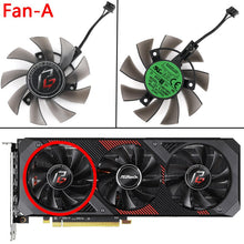 Load image into Gallery viewer, 75mm Cooler for ASROCK AMD Radeon RX 5600 XT Phantom Gaming D3 6G OC