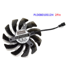 Load image into Gallery viewer, 75MM T128010SM PLD08010S12H 3pin GTX 970 Cooler Fan for Gigabyte GV-N970WF3OC-4GD GTX970 Graphics Video Card Cooling Fan
