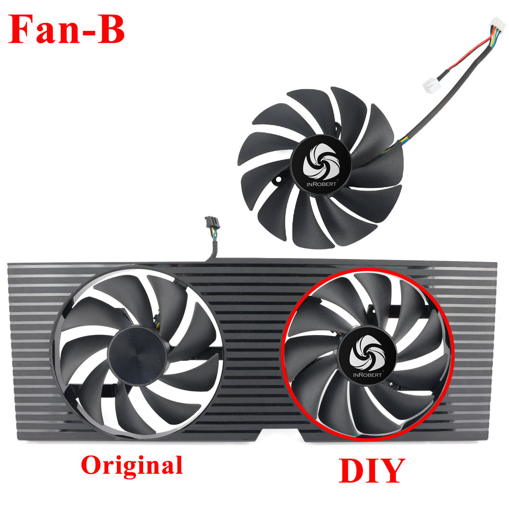 85MM DIY PLA09215B12H 12V 4pin RTX3080 GPU Fan For Lenovo RTX3070 RTX3080 RTX3090 Graphics Card Replacement Fan