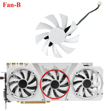 Load image into Gallery viewer, 87MM GA92S2H GTX1060 Hall of Fame Graphics Card Fan Replacement For Galax GTX 1060 1070 1080 Ti HOF GPU Cooler