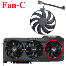 Load image into Gallery viewer, New 3PCS CF9010U12D 7PIN 12V RTX3080 GPU Cooling Fan For ASUS GeForce RTX 3060 Ti 3070 3080 3090 TUF OC GAMING Graphics Card Fan