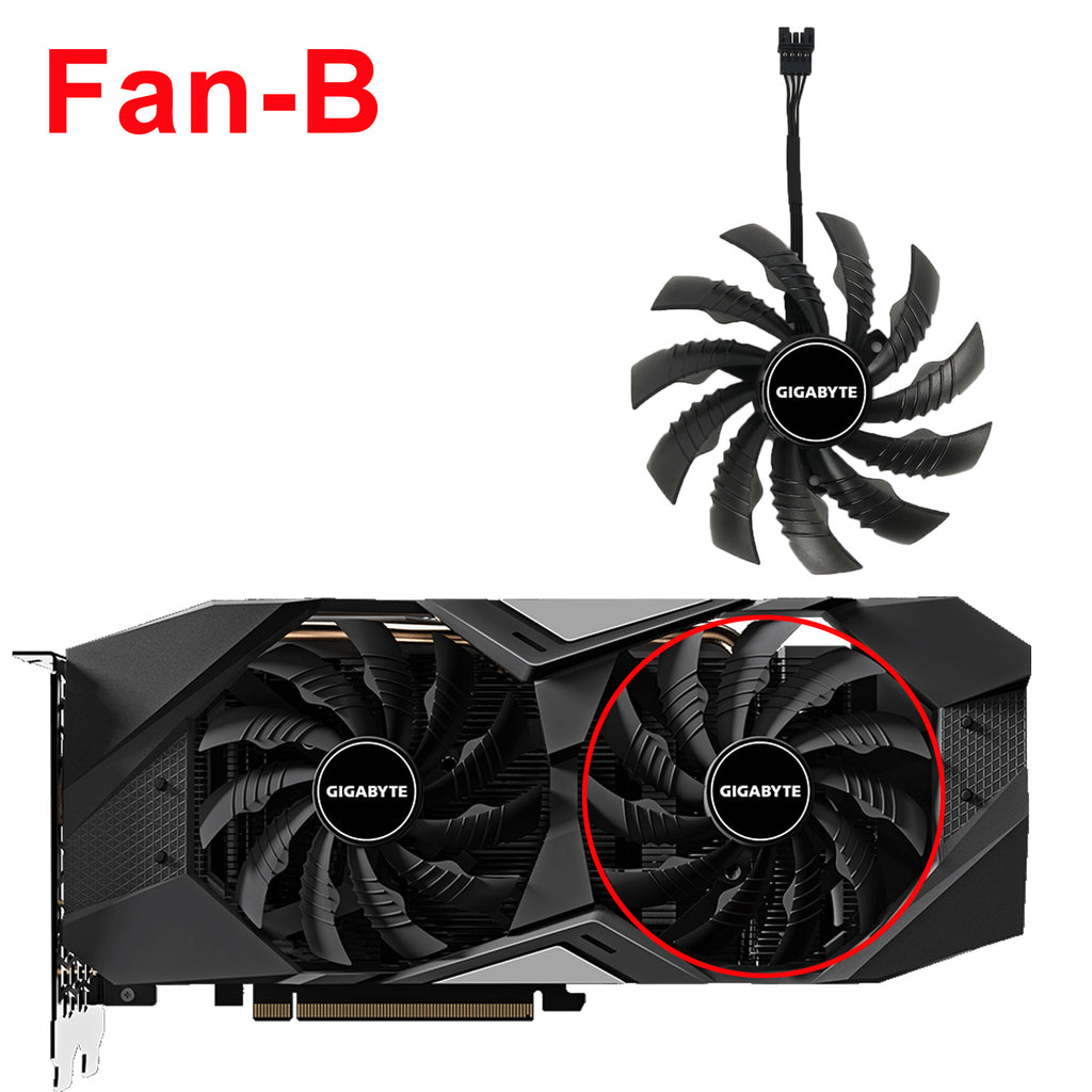 Original 95MM PLD10010S12H GPU Cooling Fan Gigabyte GTX 1650 GTX1660 Ti Video Card RTX 2060 /2070 Graphics Card Fans Cooler