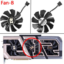 Load image into Gallery viewer, 85MM PLA09215B12H Cooler Fan Replacement For COLORFUL iGame GeForce RTX 2080Ti RNG Edition GDDR6 11G Graphics Video Card