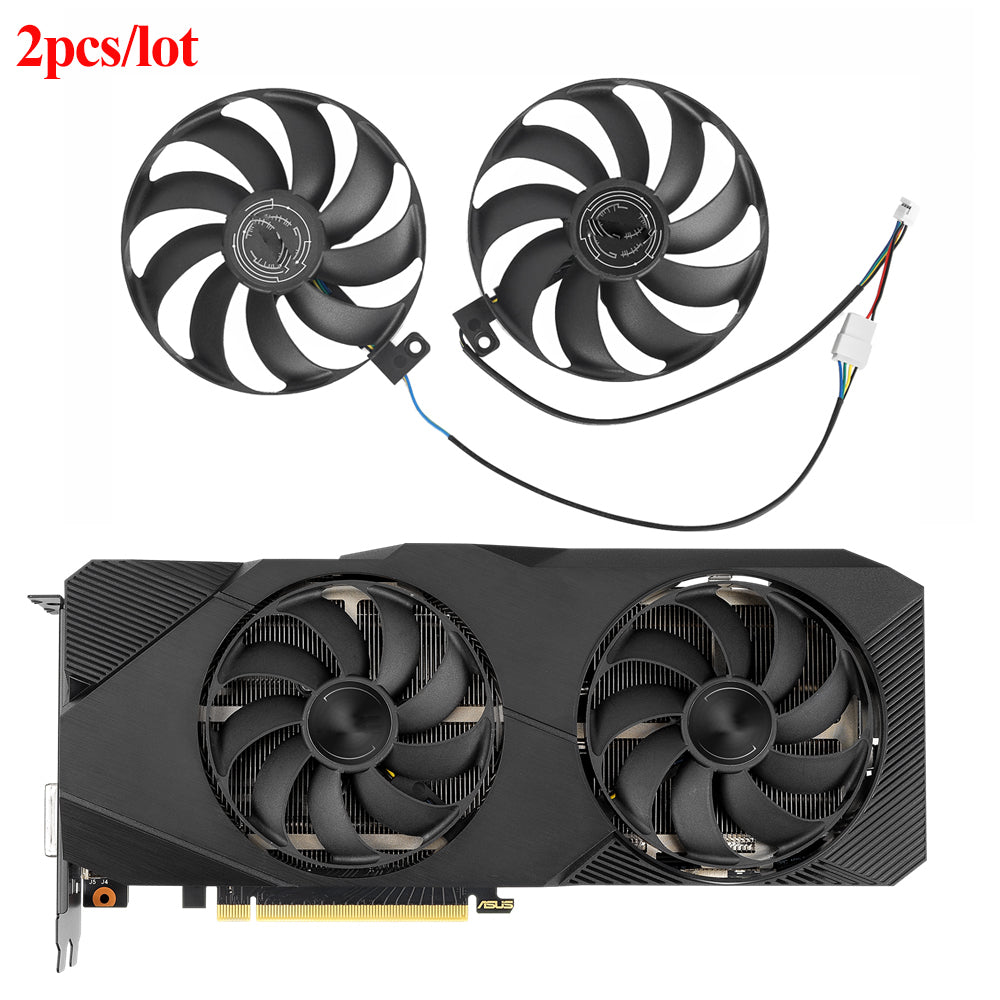 T129215SU Video Card Cooling Fan For ASUS RTX 2060 Super 2070 2080 2080super DUAL EVO Advanced Graphics Card Cooling Fan