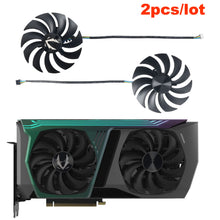Load image into Gallery viewer, 100MM GAA8S2U For Zotac Gaming RTX 3070 AMP Holo LHR Graphics Card Fan 12V 0.45A RTX3070 GPU Cooling Fan