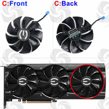 Load image into Gallery viewer, 87mm PLA09215S12H Fan Video Card For EVGA RTX 3070 3080 3090 XC3 BLACK GAMING RTX 3080 Ti XC3 GAMING Cooling Graphics Fan
