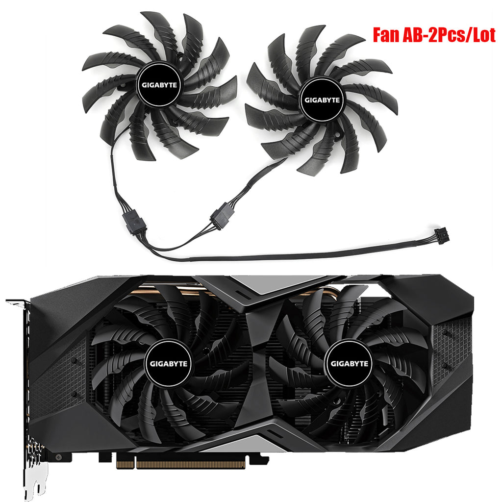 Original 95MM PLD10010S12H GPU Cooling Fan Gigabyte GTX 1650 GTX1660 Ti Video Card RTX 2060 /2070 Graphics Card Fans Cooler