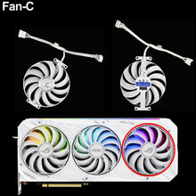 Cargar imagen en el visor de la galería, New 95MM White CF1010U12S Cooler Fan Replacement For ASUS ROG Strix GeForce RTX 3070 3080 3090 V2 Edition Graphics Card