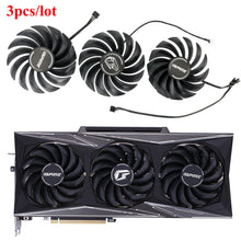 Load image into Gallery viewer, New 90MM PVA080E12R Cooling Fan For Colorful iGame RTX 3060TI 3070 3070TI 3080 3080TI 3090 Vulcan Graphics Card Replacement Fan