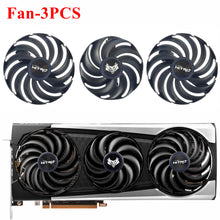 Load image into Gallery viewer, Fan Video Card 87MM FDC10H12D9-C 95MM FDC10U12D9-C For Sapphire NITRO+ AMD Radeon RX 6700 6800 6900 XT Graphics Card Cooling Fan