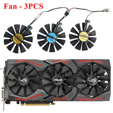 Load image into Gallery viewer, 87MM FDC10U12S9-C FDC10H12S9-C For ASUS GTX 980 Ti R9 390X 390 GTX 1060 1070 1080 Ti RX 480 RX480 Graphics Card Cooling Fan