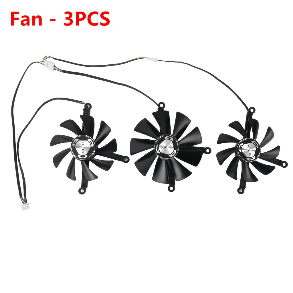 CF1015H12S Cooling Fan Replacement For XFX Radeon RX 5700 XT THICC III Ultra RX-57XT8TBD8 Graphics Card Replacement Fan
