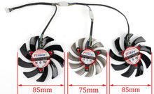 Load image into Gallery viewer, 75MM FD7010H12S Graphics Card Cooling Fan For Sapphire Radeon Toxic R9 270X 280X Graphics Card Replacement Fan