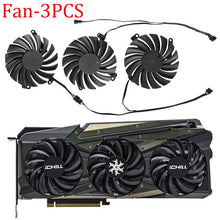 Load image into Gallery viewer, Video Card Fan For INNO3D GeForce RTX 3070 3080 3090 3070Ti 3080Ti iCHILL X4 85MM CF-12915S Replacement Graphics Card GPU Fan