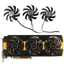 Load image into Gallery viewer, Video Card Fan For Sapphire Radeon R9 290X Tri-X OC R9 390 390X 8GB NITRO 85MM FDC10H12S9-C Graphics Card Replacement Fan
