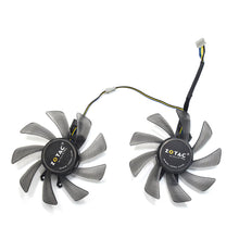 Load image into Gallery viewer, Video Card Fan Replacement 85mm T129215SU for  ZOTAC GTX 650 650TI BOOST-2GD5 GTX 660 -2GD5 HA Graphics Card Cooling Fan 