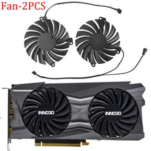 Load image into Gallery viewer, Video Card Fan Replacement For INNO3D GeForce RTX 3070 TWIN X2 OC 85MM CF-12915S  RTX3070 Graphics Card Cooling Fan