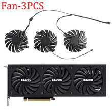 Load image into Gallery viewer, Video Card Fan Replacement For INNO3D GeForce RTX 3080 3080 Ti 3070 Ti X3 OC 85MM CF-12915S RTX3080 RTX3080Ti RTX3070Ti GPU Fan