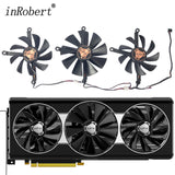 Video Card Fan Replacement For XFX 85mm RX 5700 XT THICC III Ultra Cooling Graphics Fan CF1015H12S RX5700 Graphics Card Cooling