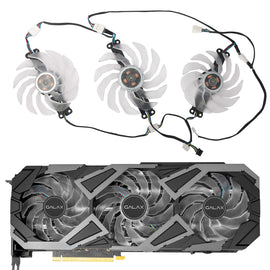 Video Card Fan for GALAX RTX 3080 3070 3080 Ti 3070 Ti EX Gamer 92MM TH9215S2H-PDB03 102MM TH1015S2H-PBA01 GPU Fan