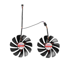 Load image into Gallery viewer, InRobert FDC10U12S9-C 95mm Video Card Cooler Fan Replacement for XFX RX 590 Fatboy,RX 580 GTS Graphic Card