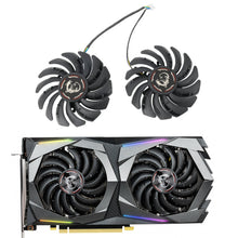 Load image into Gallery viewer, 87MM PLD09210S12HH GTX1660S GTX1650S GPU Fan For MSI GTX 1650 1660 Ti Gaming X Graphics Card Fan