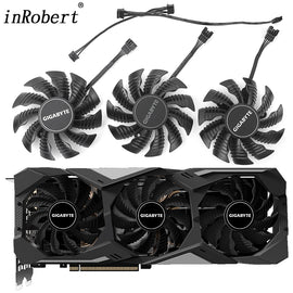 82MM T128015SU Cooler Fan Replacement For Gigabyte GeForce RTX 2070 2080 SUPER Gaming RTX 2080Ti Graphics Video Cards Fans