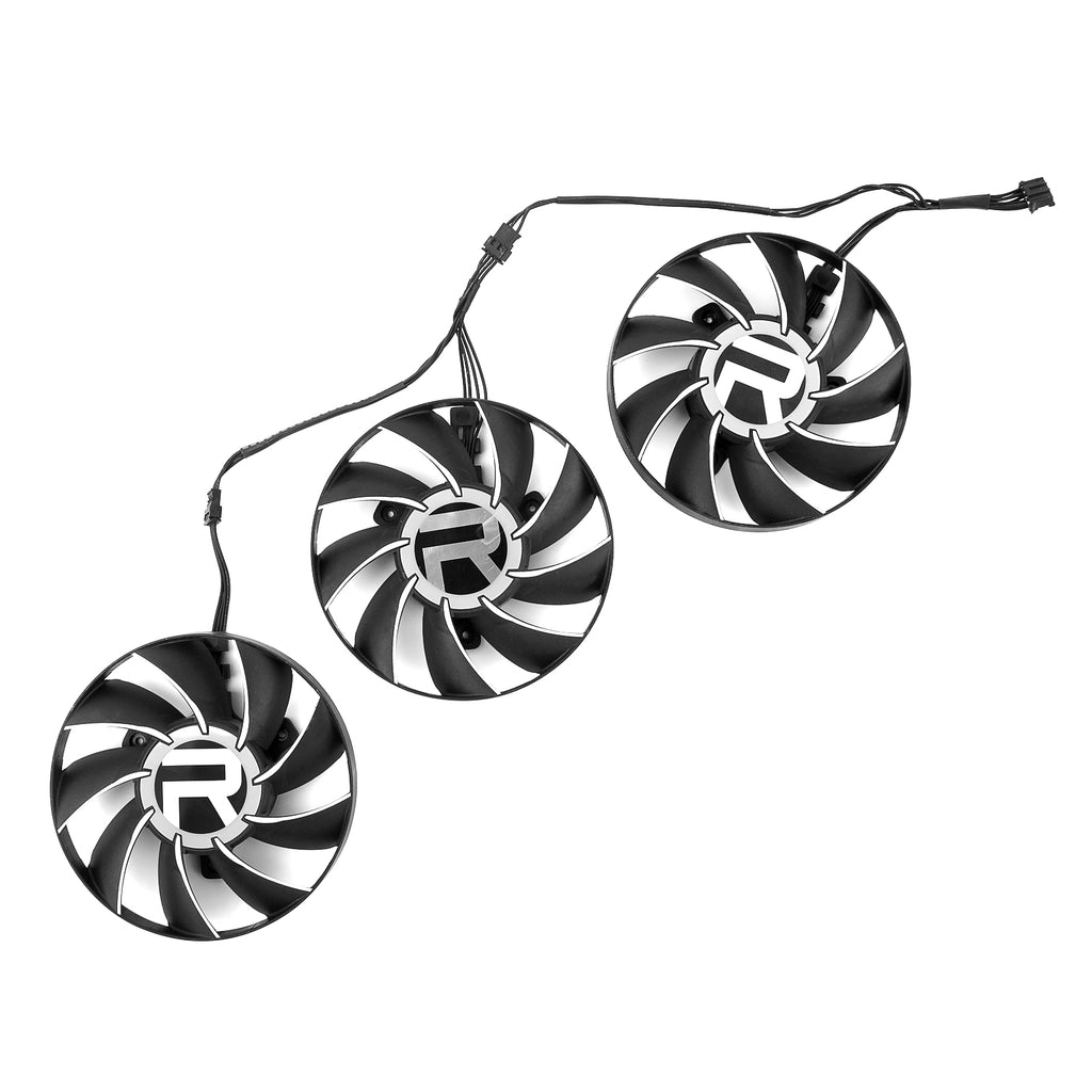 80MM AUB0812VD-00 Video Card Fan Replacemen For AMD Radeon RX6800 RX6800XT RX6900XT 16G Graphics Video Cards Cooling Fans