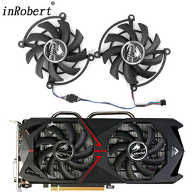 85MM GTX 1070 1060 Cooler Fan Replacement For Colorful GeForce GTX1070 GTX1060 Graphics Video Card Cooling Fans