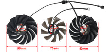 Load image into Gallery viewer, PVA080E12R 90MM 75MM RTX3070 RTX3080 RTX3090 Video Card Fan For Colorful iGame RTX 3060 3070 3080 Ti 3090 Cooling GPU Fan