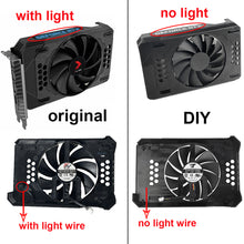 Load image into Gallery viewer, Video Card Fan For PNY RTX 3060 GPU HeatSink With Fan Replacement Retrofit NVIDIA RTX A4000 Graphics Card Cooler Heat Sink