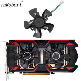New 75MM GA81O2U Replacement Graphics Card Fan For DATALAND R9 285 2GB R9 380 4GB Graphics Video Cards Cooling