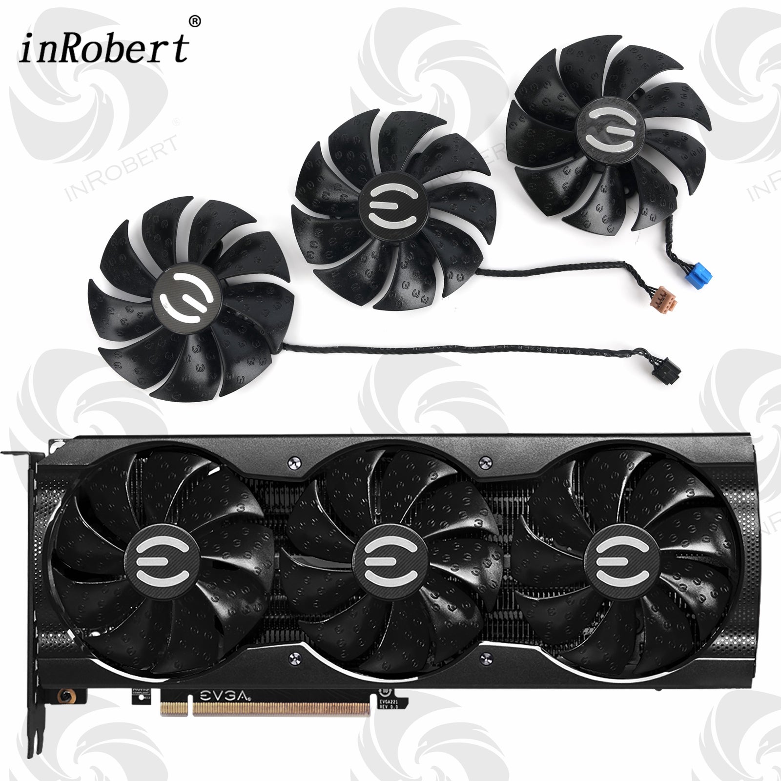 87mm PLA09215S12H Fan Video Card For EVGA RTX 3070 3080 3090 XC3 BLACK GAMING RTX 3080 Ti XC3 GAMING Cooling Graphics Fan