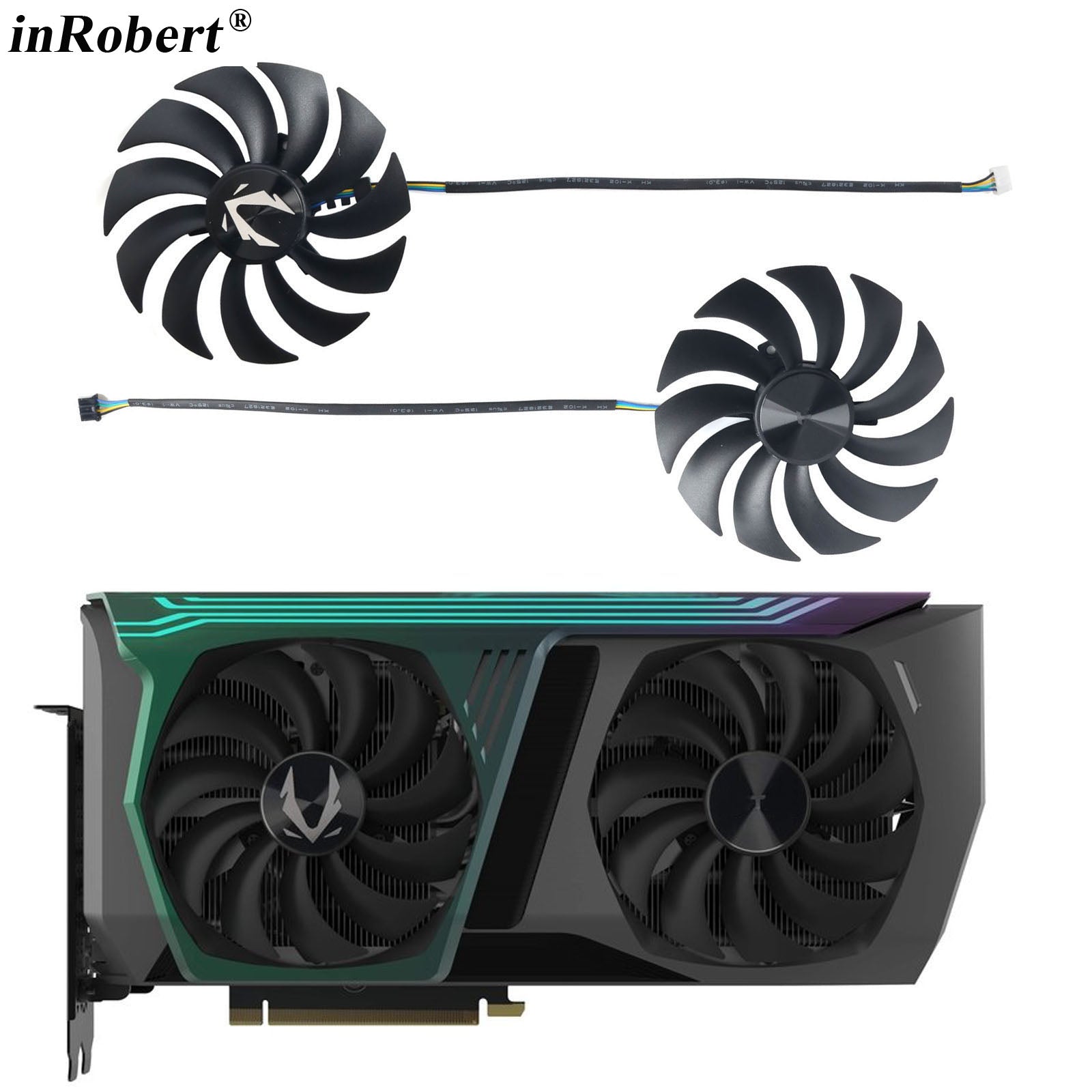 100MM GAA8S2U For Zotac Gaming RTX 3070 AMP Holo LHR Graphics Card