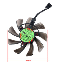 Load image into Gallery viewer, 85MM T129215BU T128015BU DC12V 4Pin Graphics fan for ASRock Radeon RX 5700 XT Taichi X 8G OC+ Graphics Video Cards Cooling