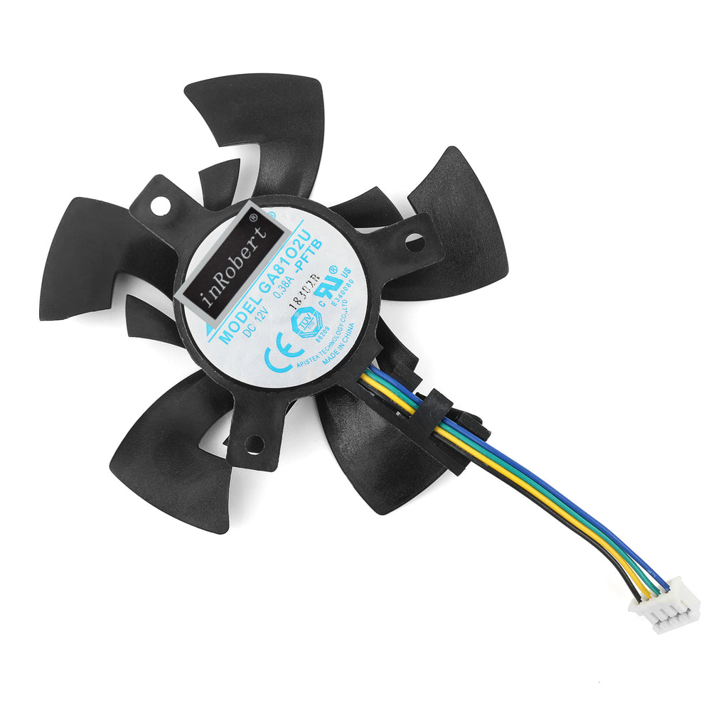 New 75MM GA81O2U Replacement Graphics Card Fan For DATALAND R9 285 2GB R9 380 4GB Graphics Video Cards Cooling