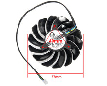 Load image into Gallery viewer, 87MM PLD09210S12HH DC12V 4PIN RTX2070 graphics fan for MSI GeForce RTX 2060 2070 2080 Super VENTUS XS OC Graphics Card Fan
