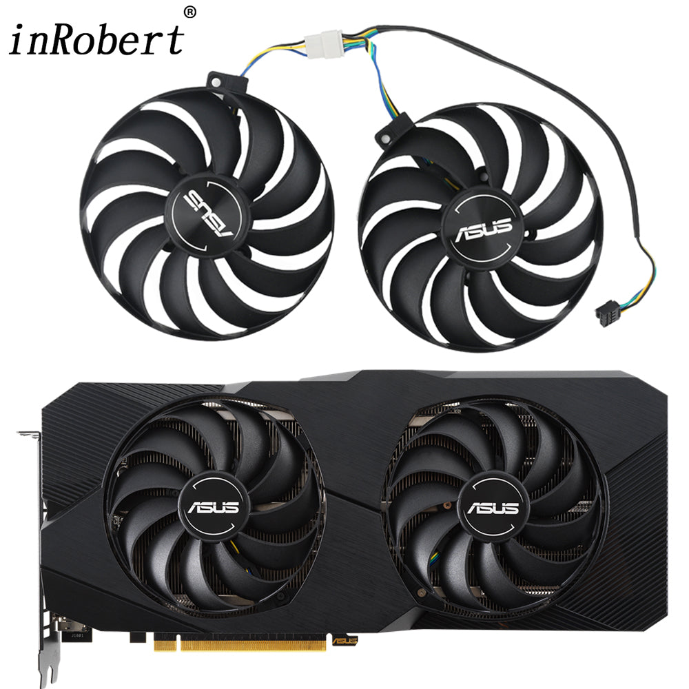 95MM T129215SU FDC10U12S9-C Graphics Card Cooler Fan For ASUS Radeon RX 5600 RX 5700 DUAL EVO OC Video Card Cooling Fan