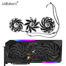 Load image into Gallery viewer, New PLD10015B12H Cooling Fan for Gigabyte AORUS GeForce RTX 3070 3080 3090 XTREME RX 6800 6900 XT MASTER 16G Graphics Card Fan