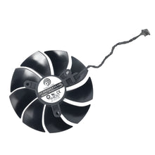 Cargar imagen en el visor de la galería, 87MM PLD09220S12H Cooler Fan Replacement For EVGA GTX 1660 SUPER 1650 GTX1660 GTX1650 Graphics Video Card Cooling Fans
