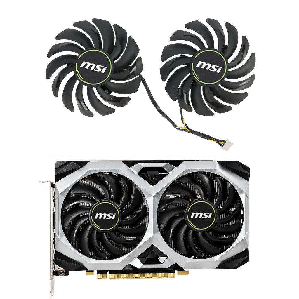 New 87mm PLD09210S12HH GPU Cooler Fan For MSI GeForce GTX 1660
